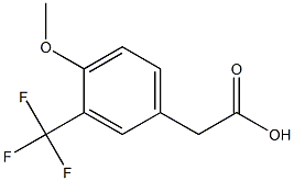 4-Methoxy-3-(trifluoromethyl)benzeneacetic acid