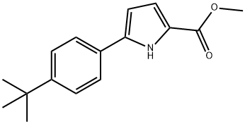 1H-Pyrrole-2-carboxylic acid, 5-[4-(1,1-dimethylethyl)phenyl]-, methyl ester
