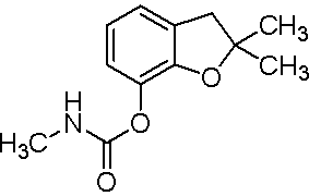 2,3-二氢-2,2-二甲基-7-苯并呋喃基-N-甲基氨基甲酸酯