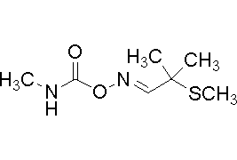 2-Methyl-2-(methylthio)-propionaldehyde-O-(methyl carbamoyl) oxime