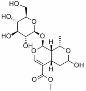 1H,3H-Pyrano[3,4-c]pyran-5-carboxylicacid, 8-(b-D-glucopyranosyloxy)-4,4a,8,8a-tetrahydro-3-hydroxy-1-methyl-,methyl ester, (1S,3R,4aS,8S,8aS)-
