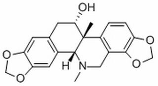 [1,3]Benzodioxolo[5,6-c]-1,3-dioxolo[4,5-i]phenanthridin-6-ol,5b,6,7,12b,13,14-hexahydro-5b,13-