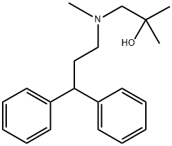 2,N-Dimethyl-N-(3,3-diphenipropyl)-1-amino-2-propyl alcohol