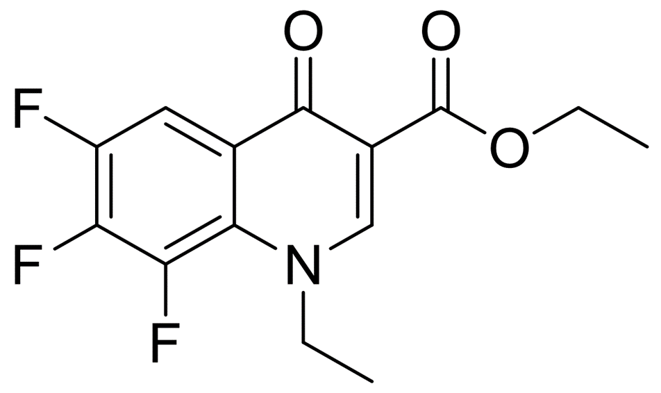 ETHYL-6,7,8-TRIFLUORO-N-ETHYL-2,5-THIHYDRO-4-OXO-3-QUINOLINE CARBOXYLATE