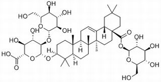 28-(β-D-Glucopyranosyloxy)-28-oxo-5α-olean-12-en-3β-yl 2-O-β-D-glucopyranosyl-β-D-glucopyranosiduronic acid