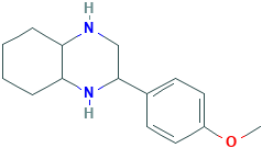 2-(4-甲氧苯基)十氢喹喔啉 单水合物