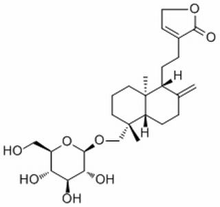 2(5H)-Furanone, 3-[2-[(1R,4aS,5R,8aS)-5-[(β-D-glucopyranosyloxy)methyl]decahydro-5,8a-dimethyl-2-methylene-1-naphthalenyl]ethyl]-