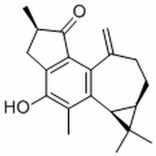6H-Cyclopropa[3,4]cyclohept[1,2-e]inden-6-one, 1,1a,4,5,7,8,9,9a-octahydro-3-hydroxy-1,1,2,5-tetramethyl-7-methylene-, (1aR,5R,9aS)-