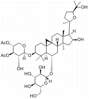 β-D-Glucopyranoside,(3β,6α,16β,20R,24S)-3-[(3,4-di-O-acetyl-β-D-xylopyranosyl)oxy]-20, 24-epoxy-16,25-dihydroxy-9,19-cyclolanostan-6-yl