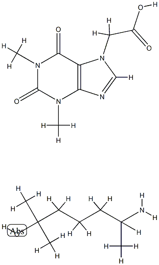 6-AMINO-2-METHYLHEPTAN-2-OL,2-(1,3-DIMETHYL-2,6-DIOXOPURIN-7-YL)ACETIC ACID