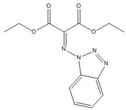 2-((1H-苯并[d][1,2,3]三唑-1-基)亚氨基)丙二酸二乙酯