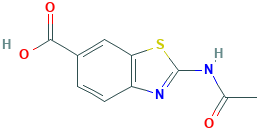 2-acetamido-1,3-benzothiazole-6-carboxylic acid