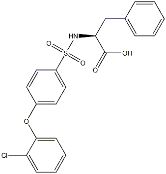 2-[4-(2-氯苯氧基)苯磺酰氨基]-3-苯基丙酸