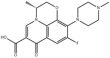 左氧氟沙星杂质Ⅰ右氧氟沙星(+)-(R)-3-甲基-9-氟-2,3-二氢-10-(4-甲基-1-哌嗪基)-7-氧代-7H-吡啶并[1,2,3-DE]-[1,4]苯并噁嗪-6-羧酸