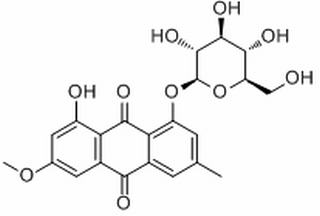 1-Hydroxy-3-Methoxy-6-Methyl-8-(((2S,3R,4S,5S,6R)-3,4,5-trihydroxy-6-(hydroxyMethyl)tetrahydro-2H-pyran-2-yl)oxy)anthracene-9,10-dione