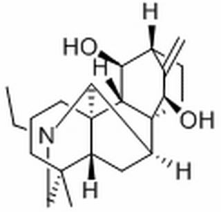 (3R,6aS,6bS,7S,8R,10R,10aS,11R,11aR,13R)-1-Ethyldodecahydro-3-methyl-9-methylene-8,10a-ethano-11,3,6a-ethanylylidene-8H-indeno[2,1-b]azocine-7,10-diol