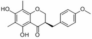 (3R)-2,3-Dihydro-5,7-dihydroxy-3-[(4-methoxyphenyl)methyl]-6,8-dimethyl-4H-1-benzopyran-4-one