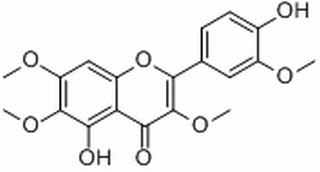 5-hydroxy-2-(4-hydroxy-3-methoxyphenyl)-3,6,7-trimethoxychromen-4-one