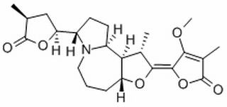 (3S,5S)-5-[(1S,2Z,3aβ,10aα,10bα)-Decahydro-2-(2,5-dihydro-3-methoxy-4-methyl-5-oxofuran-2-ylidene)-1α-methyl-2H-furo[3,2-c]pyrrolo[1,2-a]azepin-8α-yl