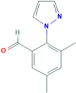 3,5-Dimethyl-2-(1H-pyrazol-1-yl)benzaldehyde