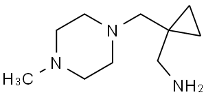 ({1-[(4-甲基-1-哌嗪基)甲基]环丙基}甲基)胺
