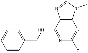 2-氯-9-甲基-N-苄基-9H-嘌呤-6-胺