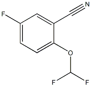 2-(DIFLUOROMETHOXY)-5-FLUOROBENZONITRILE