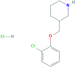 3-[(2-CHLOROPHENOXY)METHYL]PIPERIDINE HYDROCHLORIDE