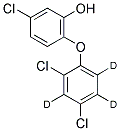 5-氯-2-(4,6-二氯苯氧基-2,3,5-d3)苯酚