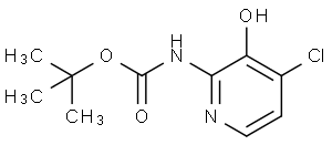 TERT-BUTYL 4-CHLORO-3-HYDROXYPYRIDIN-2-YLCARBAMATE