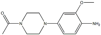 2-Methoxy-4-(n-acetyl-piperazin-1-yl)aniline