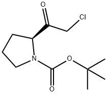 1-Pyrrolidinecarboxylic acid, 2-(2-chloroacetyl)-, 1,1-dimethylethyl ester, (2S)-