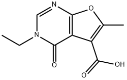 3-ethyl-6-methyl-4-oxo-3H,4H-furo[2,3-d]pyrimidine-5-carboxylic acid