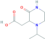2-[3-OXO-1-(PROPAN-2-YL)PIPERAZIN-2-YL]ACETIC ACID