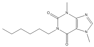 1-Hexyl-3,7-dimethylxanthine