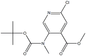Methyl 5-((Tert-Butoxycarbonyl)(Methyl)Amino)-2-Chloroisonicotinate