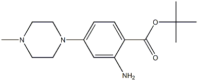 2-氨基-4-(4-甲基-1-哌嗪)苯甲酸叔丁酯