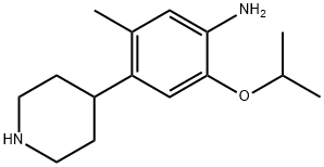 2-isopropoxy-5-Methyl-4-(piperidin-4-yl)benzenaMine