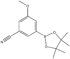 3-氰基-5-甲氧基苯硼酸嚬哪醇酯