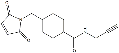 4-(N-maleimidomethyl)-N-(2-propynyl)cyclohexane-1-carboxamide