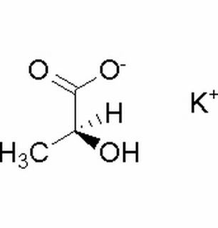 Propanoic acid, 2-hydroxy-, monopotassium salt