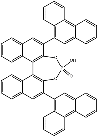 (11bS)-4-Hydroxy-2,6-di(phenanthren-9-yl)dinaphtho [2,1-d:1',2'-f][1,3,2]dioxaphosphepine 4-oxide...