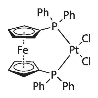 1,1′-Bis(diphenylphosphino)ferrocene-κ2P,P′]dichloroplatinum