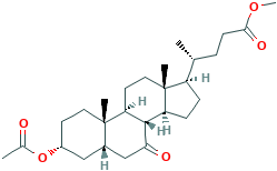 3α-Acetyloxy-7-oxo-5β-cholan-24-oic acid methyl ester