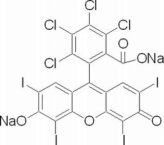 orescein, 4,5,6,7-tetrachloro-2,4,5,7-tetraiodo-, disodium salt