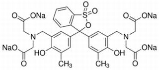 o-Cresolsulfonphthaleindi-(methyl-iminodiacetic acid)