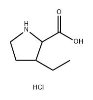 3-ETHYLPYRROLIDINE-2-CARBOXYLIC ACID HYDROCHLORIDE, MIXTURE OF DIASTEREOMERS
