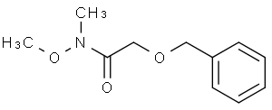 N-甲氧基-N-甲基-2-(苯基甲氧基)乙酰胺