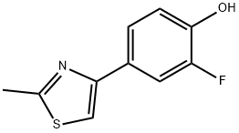 2-氟-4-(2-甲基-1,3-噻唑-4-基)苯酚