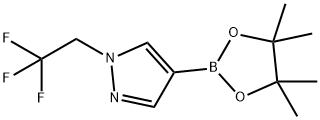 4-(四甲基-1,3,2-二噁硼戊环-2-基)-1-(2,2,2-三氟乙基)-1H-吡唑